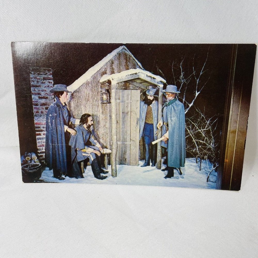 National Civil War Wax Museum Southern Military Leaders Postcard Unused